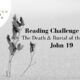 The Death of Messiah | John 19 | Reading Challenge Recap